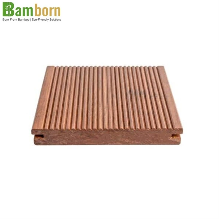 Antislip Exterior Bamboo Decking factory