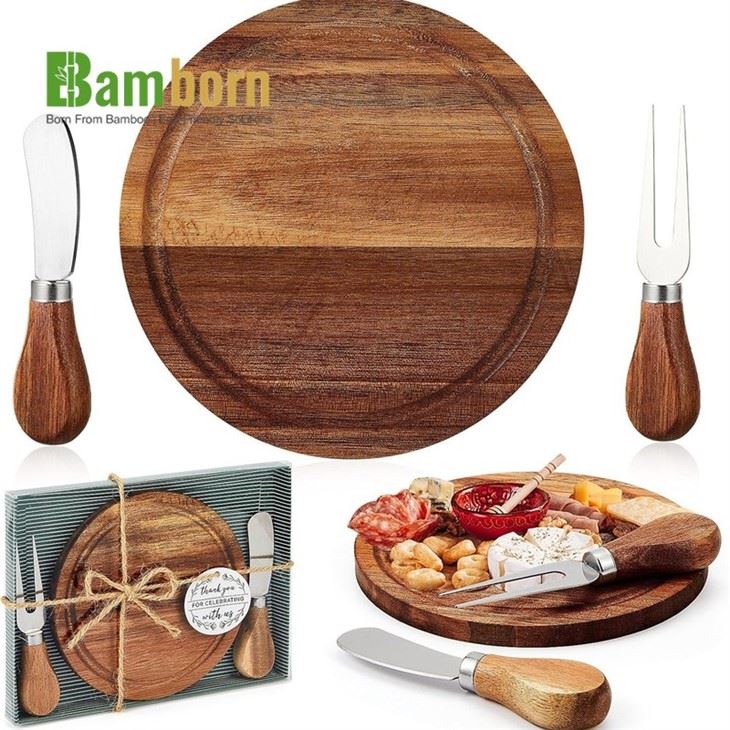Taglieri per formaggi in bambù ecologici