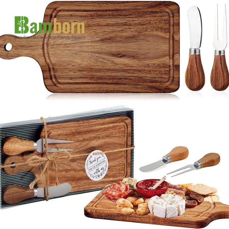 Eco friendly bamboo cheese boards factory