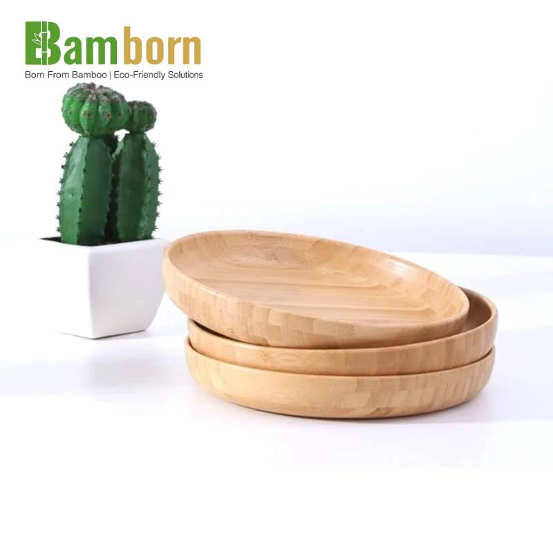 Organic bamboo dining plates factory Organic bamboo dining plates factory