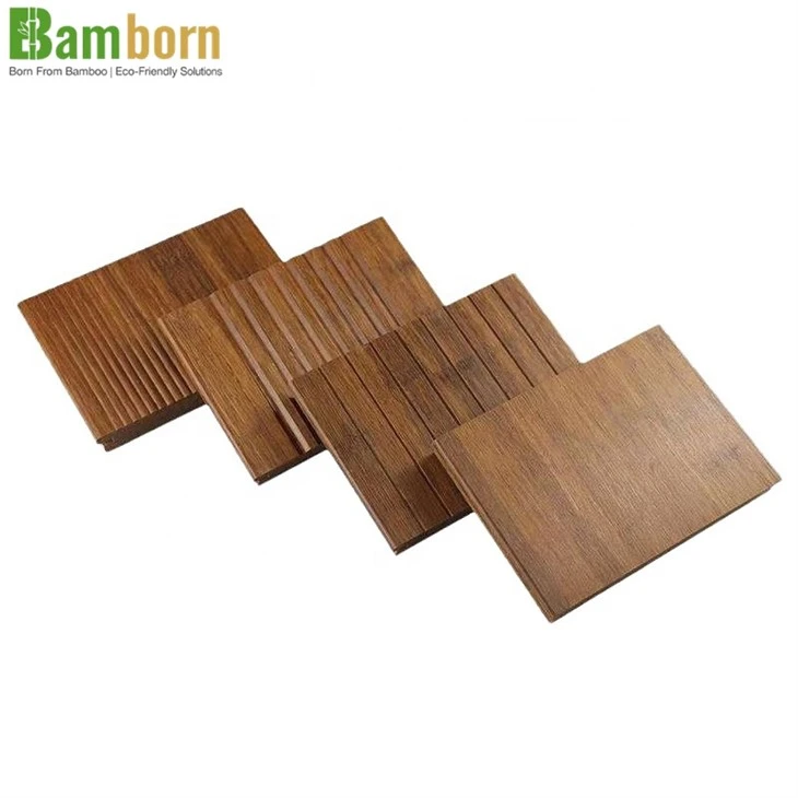 Decking in bambù Moso